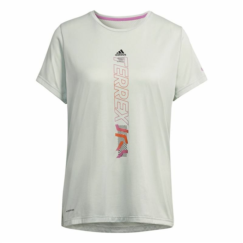T-Shirt à manches courtes femme Adidas Agravic Vert tendre