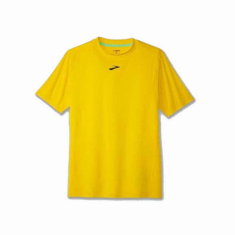 T-Shirt à manches courtes homme Brooks High Point Jaune