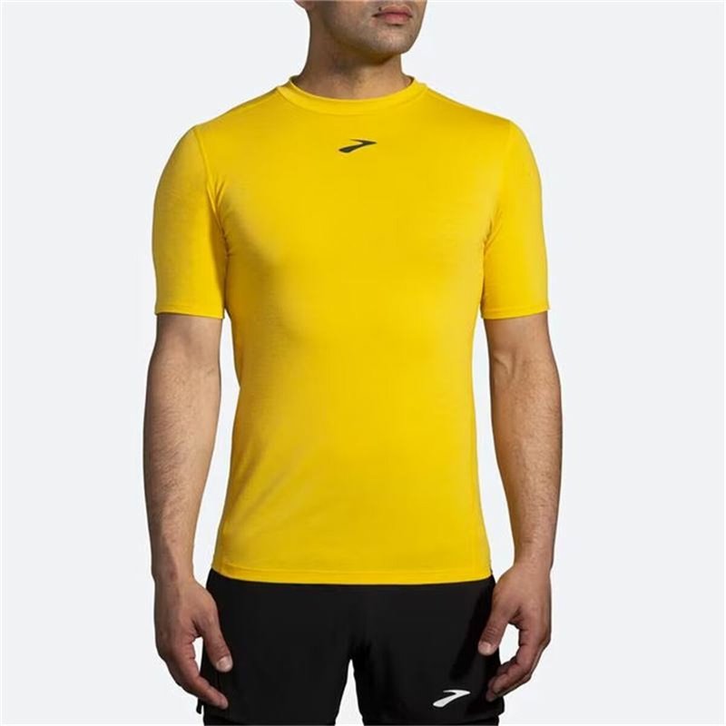 Image secondaire de T-Shirt à manches courtes homme Brooks High Point Jaune