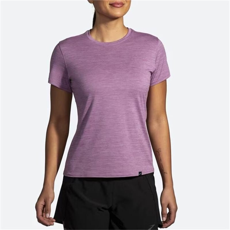 Image secondaire de T-Shirt à manches courtes femme Brooks Luxe Lila