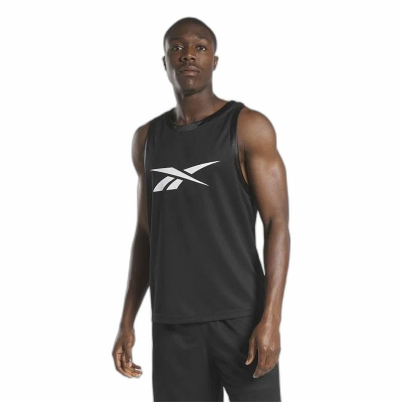 Image secondaire de T-Shirt de basket Reebok Noir