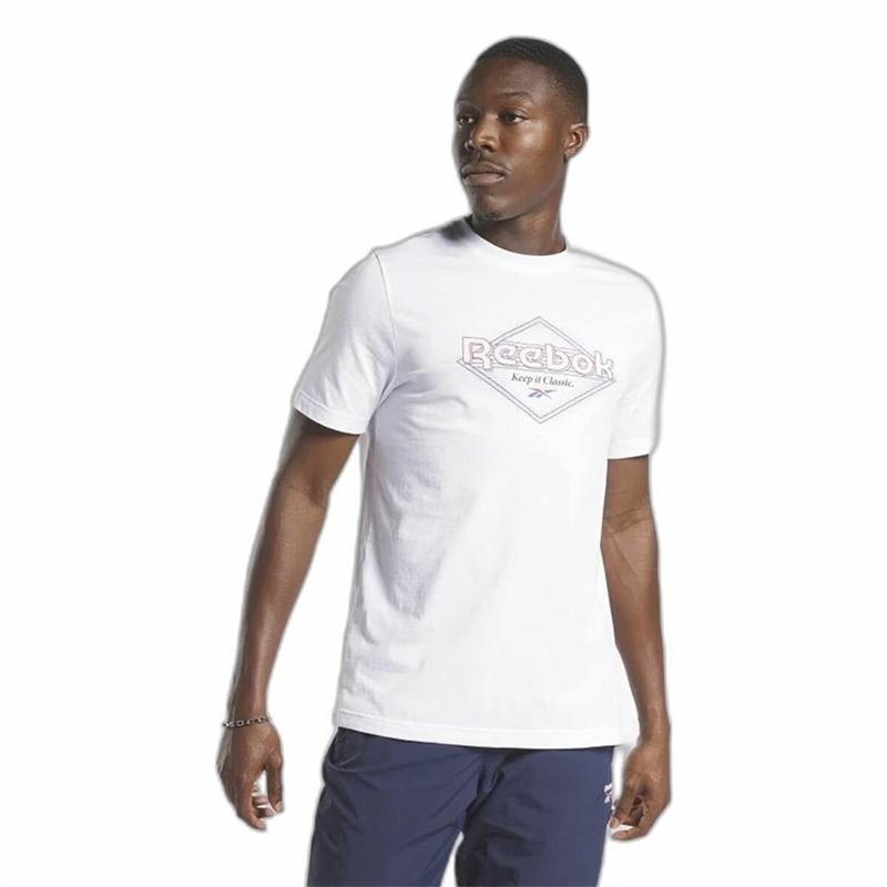 Image secondaire de T-Shirt à manches courtes homme Reebok Graphic Series Blanc