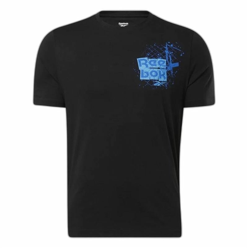 T-Shirt à manches courtes homme Reebok Graphic Series Noir