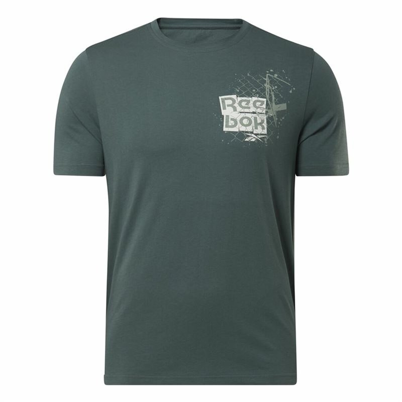 T-Shirt à manches courtes homme Reebok Graphic Series Vert