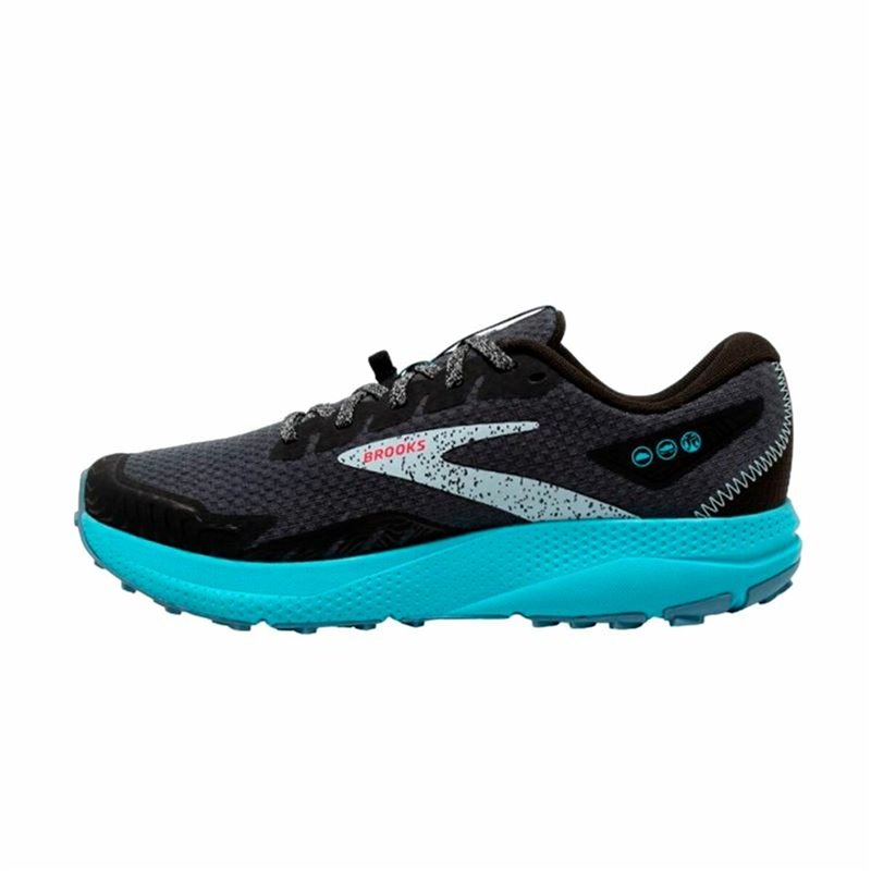 Image secondaire de Chaussures de sport pour femme Brooks Divide 4 Bleu Noir