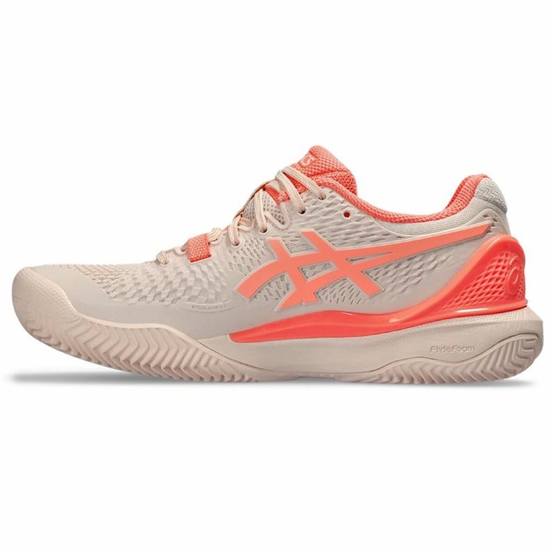 Image secondaire de Chaussures de Tennis pour Femmes Asics Gel-Resolution 9 Clay Saumon