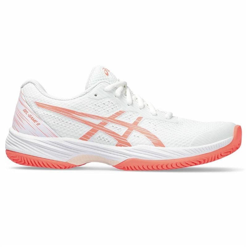 Chaussures de Tennis pour Femmes Asics Gel-Resolution 9 Clay/Oc Blanc