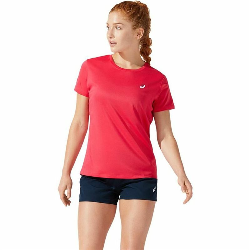 Image secondaire de T-Shirt à manches courtes femme Asics Core Rouge carmin