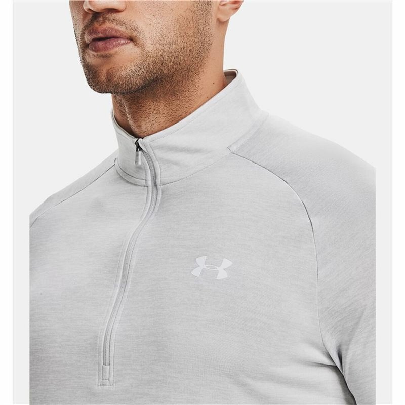 Image secondaire de T-Shirt à manches longues homme Under Armour Tech 2.0 1/2 Zip Blanc