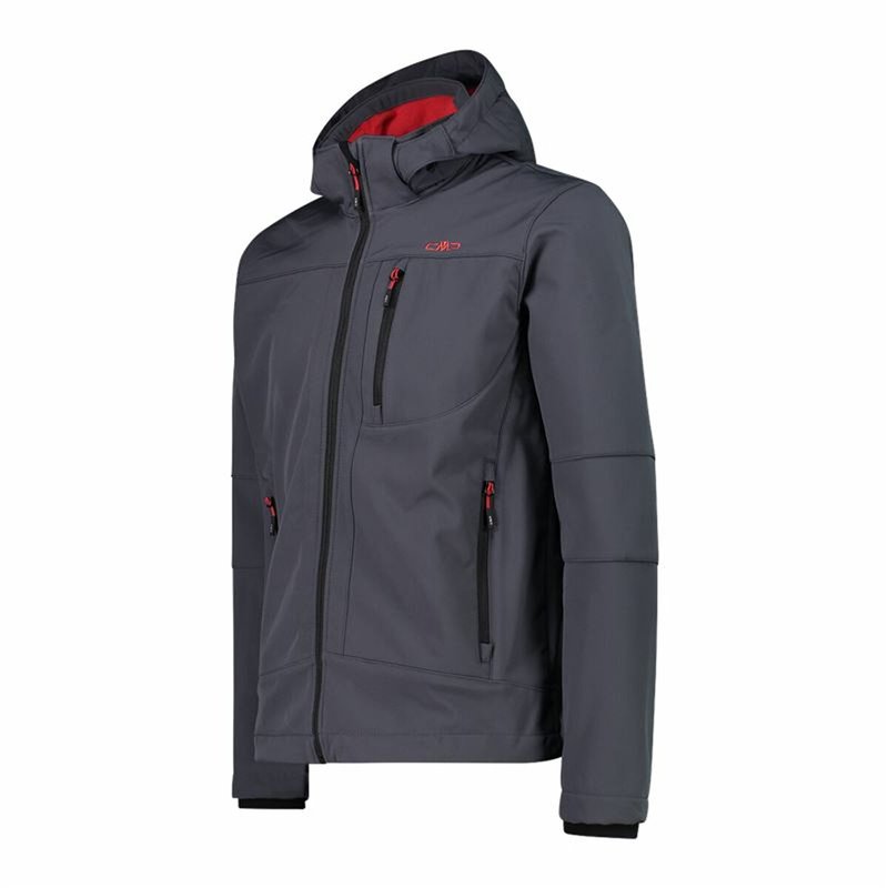 Image secondaire de Veste de Sport pour Homme Campagnolo Softshell Melange Gris foncé