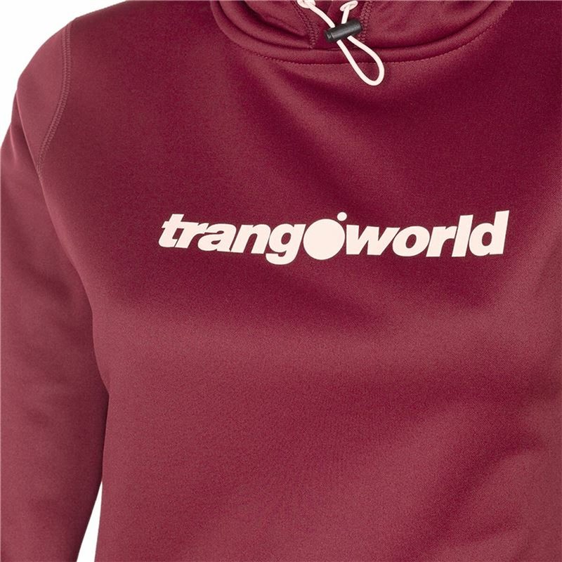 Image secondaire de Sweat à capuche femme Trangoworld Bordeaux