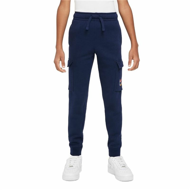 Pantalons de Survêtement pour Enfants Nike Sportswear Bleu Homme