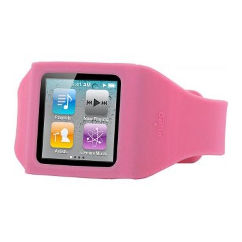 Image secondaire de Boîtier d'horloge Muvit iPod Nano 6G Rose