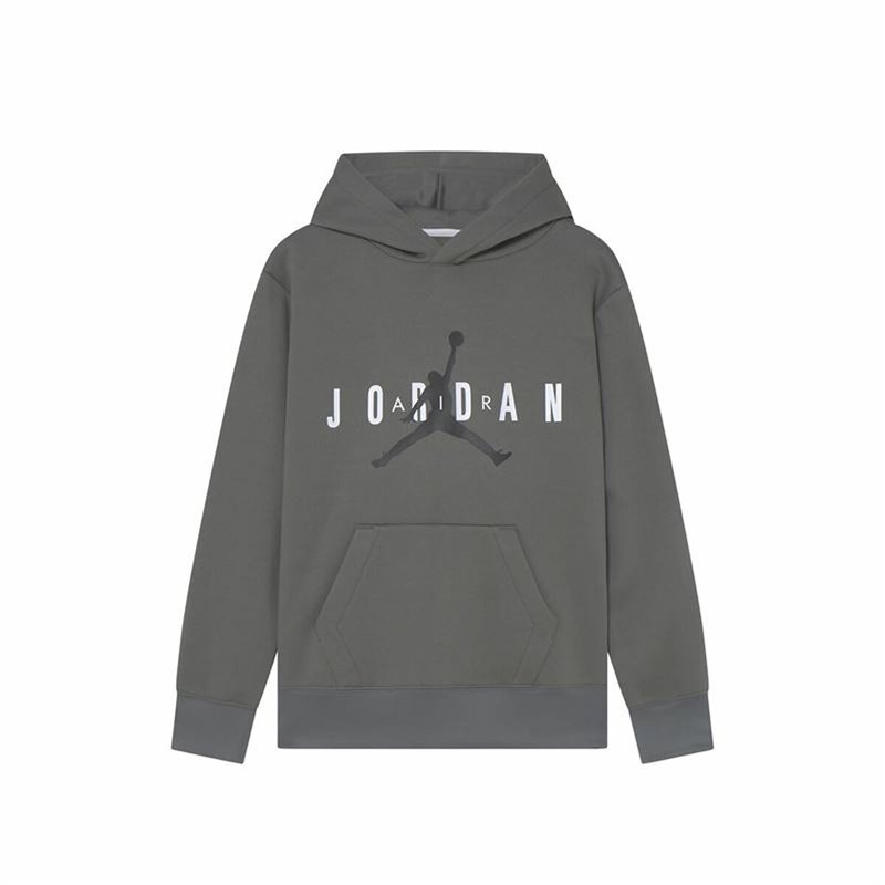 Sweat à capuche enfant Nike Jordan Jumpman Little Kids Gris