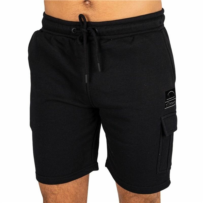 Image secondaire de Short de Sport pour Homme Ellesse Michael Fleece Noir