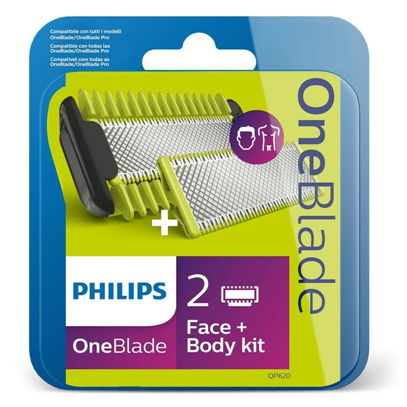 Image secondaire de Philips Norelco OneBlade OneBlade QP620/50 Lames de rechange