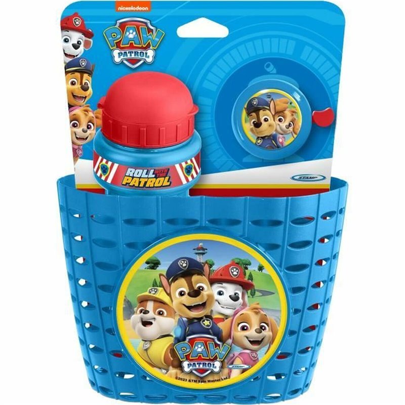 Image secondaire de Ensemble d'accessoires The Paw Patrol Vélo pour Enfants Bleu Rouge 3 Pièces