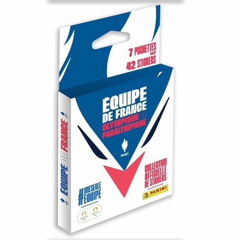 Image secondaire de Autocollants Panini Olympique France 7 Pièces