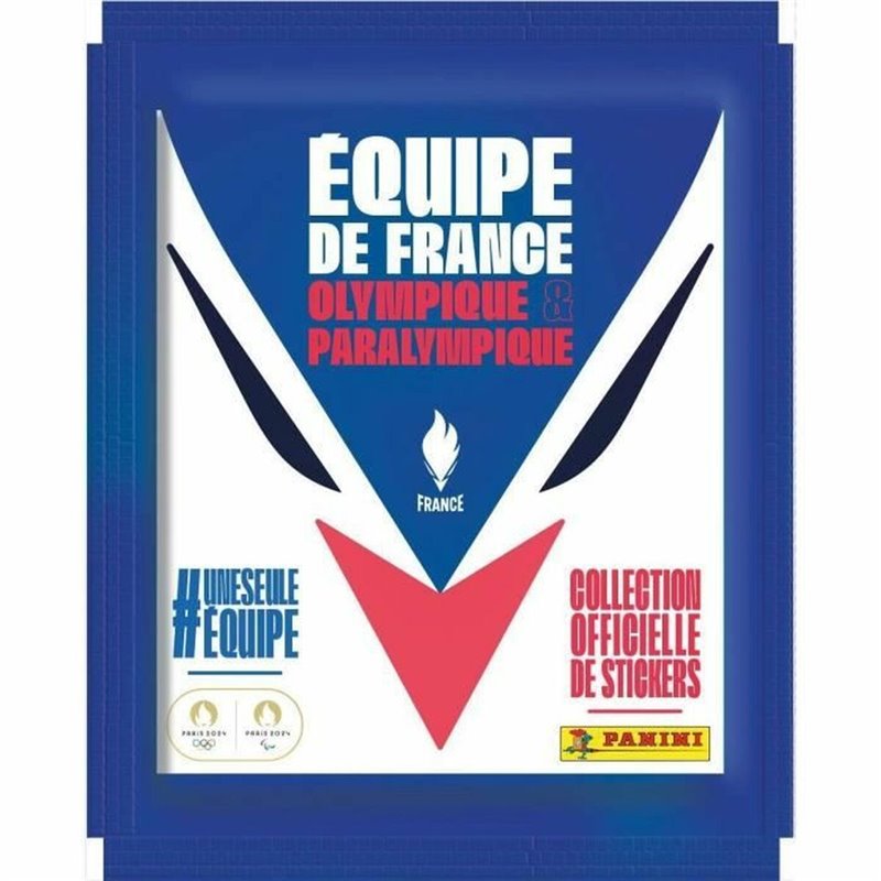 Image secondaire de Autocollants Panini Olympique France 10 Pièces