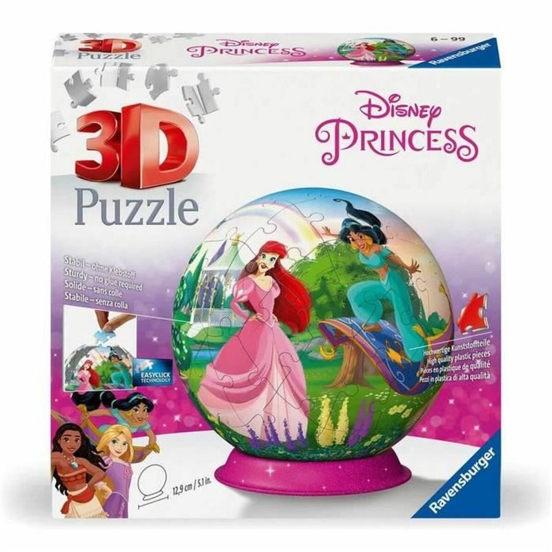 Image secondaire de Puzzle 3D Ravensburger disney princesses (1 Unité)