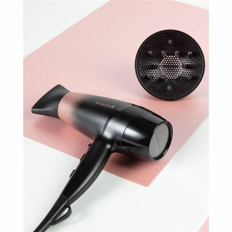 Image secondaire de Sèche-Cheveux Remington D5305 Noir Rose 2200 W