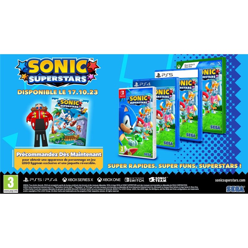 Image secondaire de Jeu vidéo PlayStation 5 SEGA Sonic Superstars (FR)