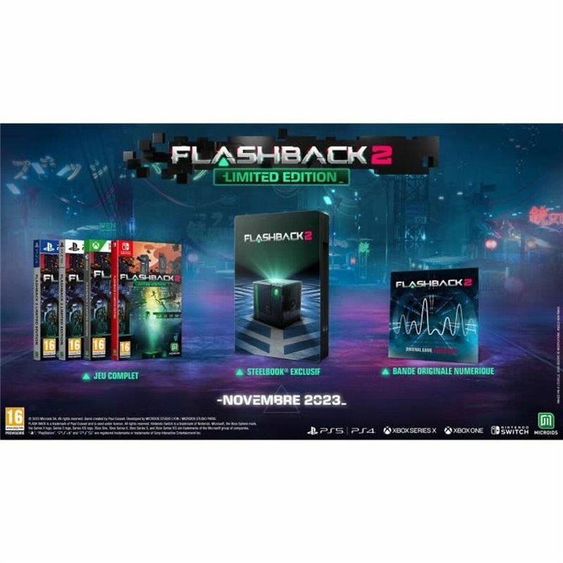 Image secondaire de Jeu vidéo Xbox Series X Microids Flashback 2 - Limited Edition (FR)