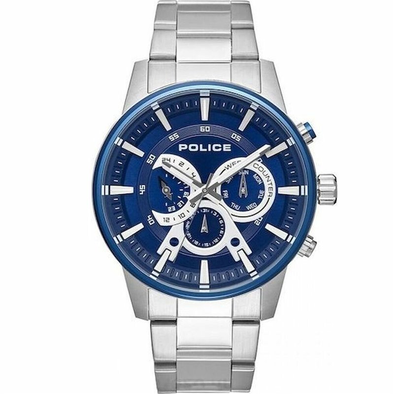 Montre Homme Police PL.15523JSTBL/03M Argenté