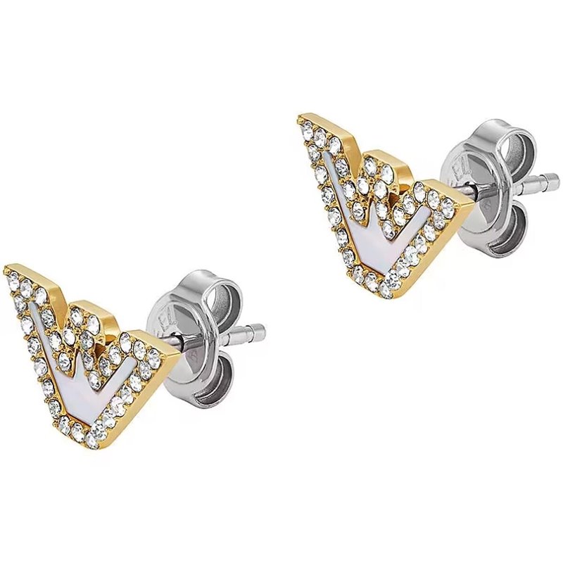 Boucles d'oreilles Femme Emporio Armani EAGLE LOGO Acier inoxydable