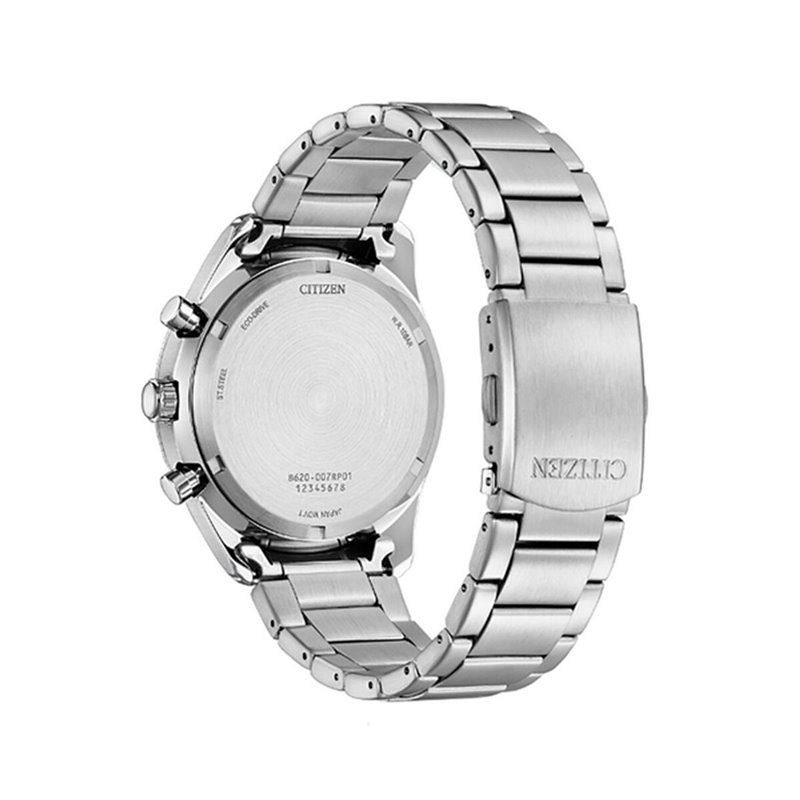 Image secondaire de Montre Homme Citizen CA4600-89E Noir Argenté