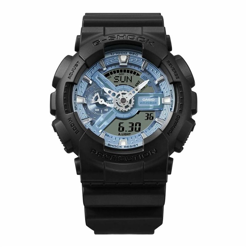 Image secondaire de Montre Homme Casio G-Shock GA-110CD-1A2ER Noir