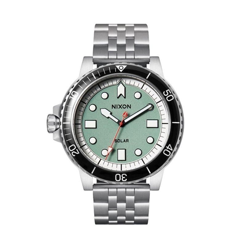 Montre Homme Nixon A1402-5235 Vert Argenté