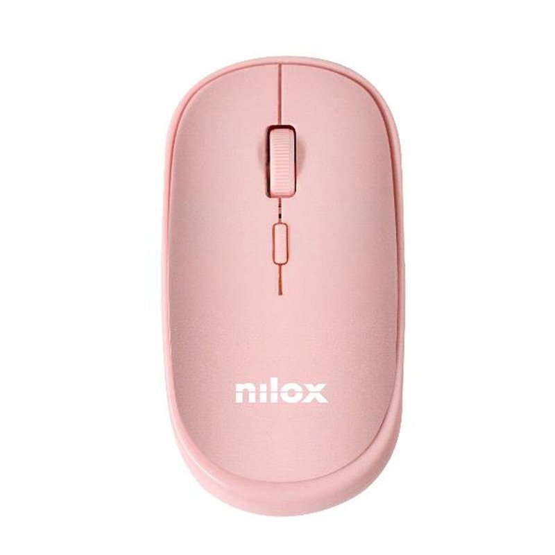 Souris Nilox NXMOWICLRPK01 Rose