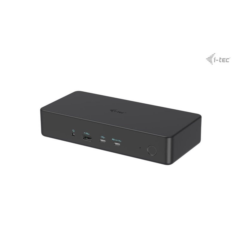 I-Tec USB 3.0 / USB-C / Thunderbolt 3 Professional Dual 4K Display Docking Station Generation 2 + Power Delivery 100W