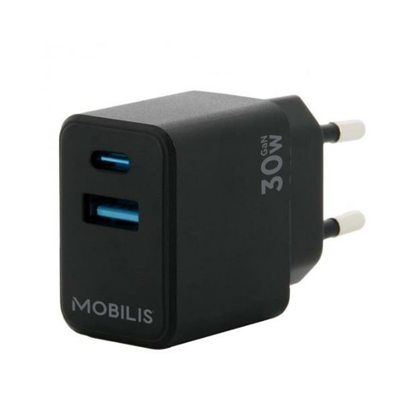 Image secondaire de Chargeur mural Mobilis 001362 Noir 30 W