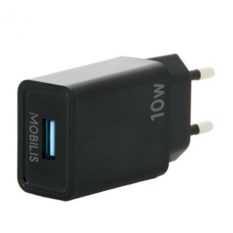 Image secondaire de Chargeur mural Mobilis 001360 Noir 10,5 W