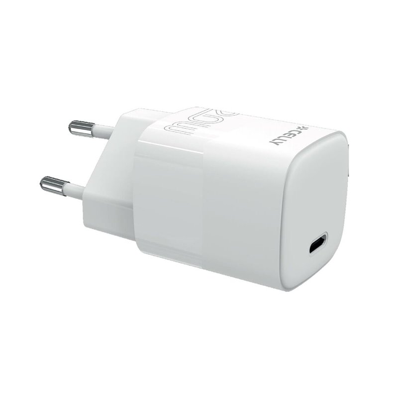 Image secondaire de Chargeur mural Celly TC1USBC20WEVOWH Blanc 20 W