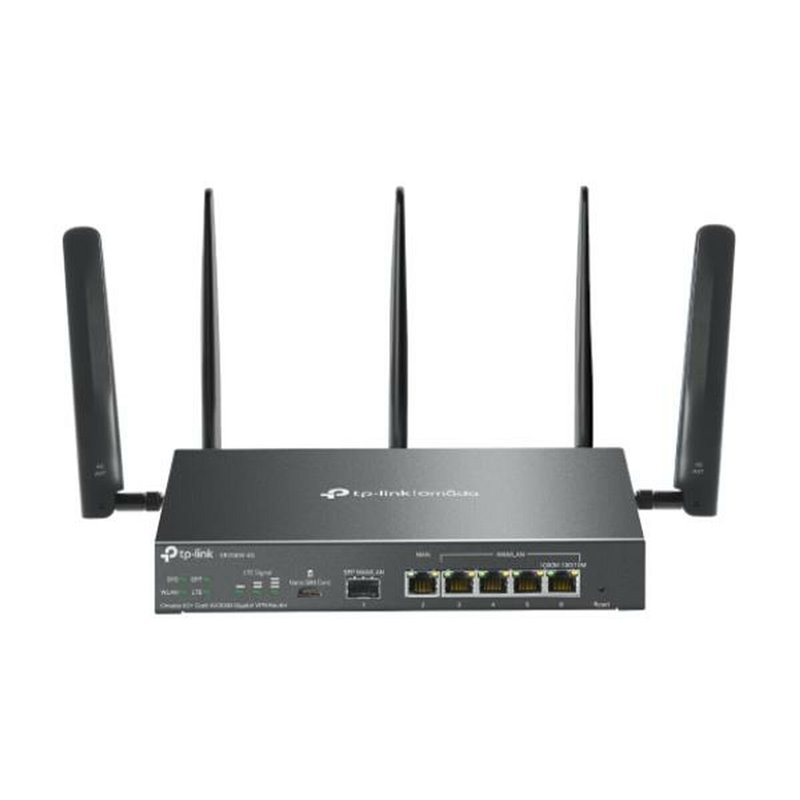 Tp-Link Omada ER706W-4G routeur sans fil Gigabit Ethernet Bi-bande (2,4 GHz / 5 GHz) Noir