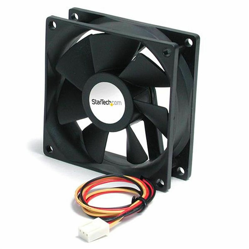 Startech.com High Air Flow 9.25 cm Dual Ball Bearing Case Fan with TX3 Connector boîtier PC Ventilateur Noir