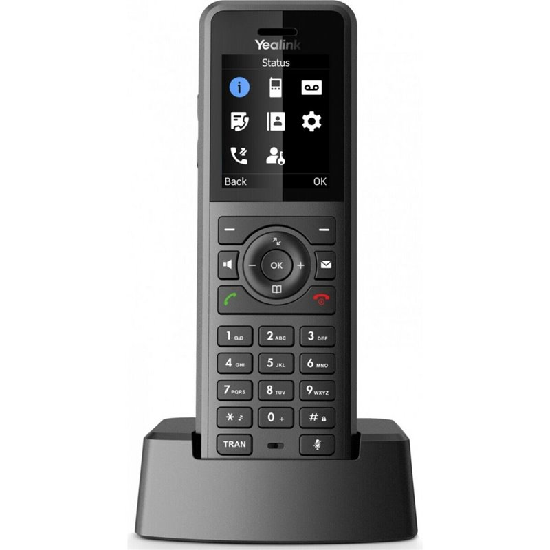 Yealink W57R téléphone fixe Noir 2 lignes TFT