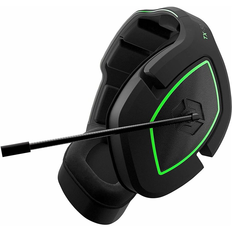 Casques avec Microphone GIOTECK TX-50 Noir Vert Noir/Vert