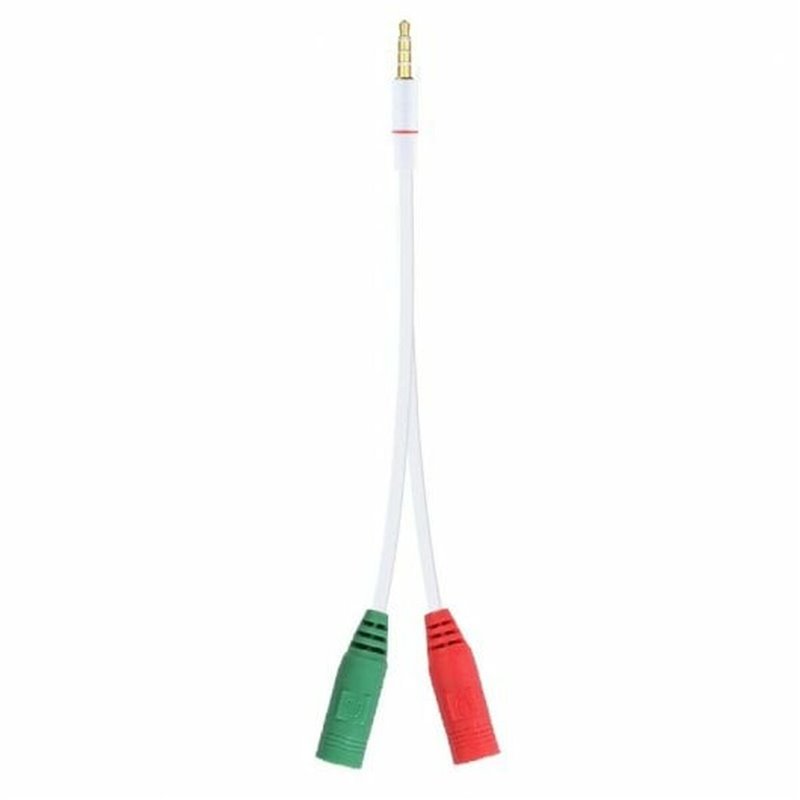 Image secondaire de Câble Audio Jack (3,5 mm) vers 2 RCA PcCom