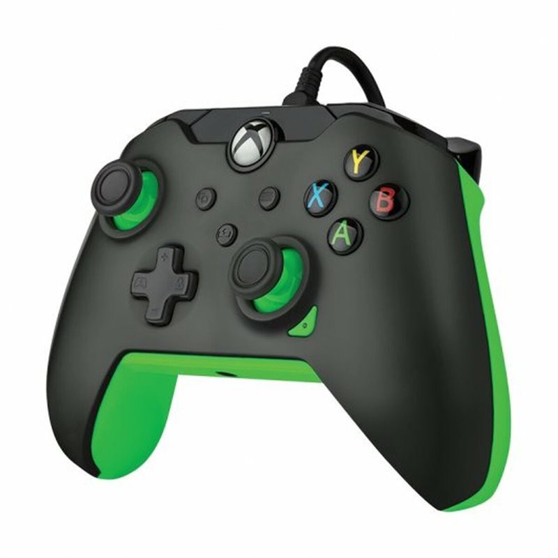 Image secondaire de PDP Manette filaire: Noir fluoPour Xbox Series X|S, Xbox One et Windows 10/11