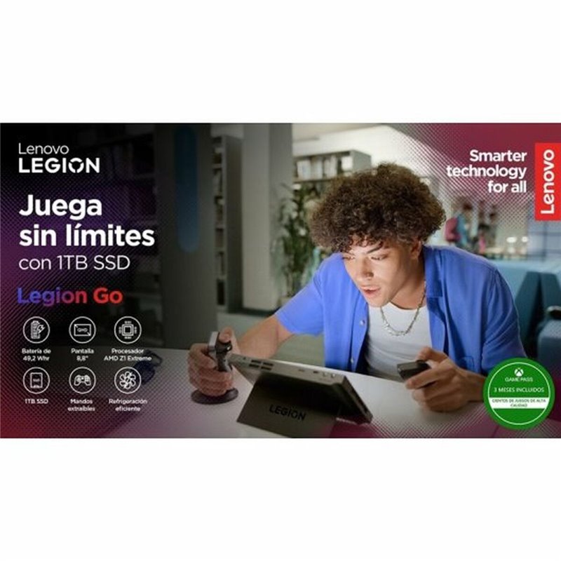 Image secondaire de Console de jeux vidéo Lenovo Legion Go 1 TB SSD