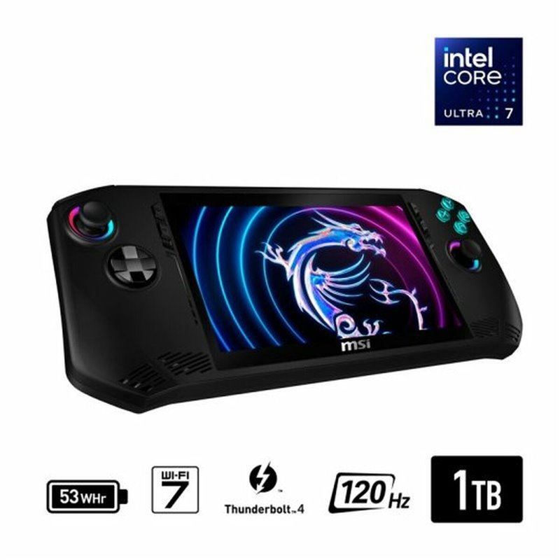 Image secondaire de Console de jeux vidéo MSI CLAW A1M-085ES-512G 1 TB SSD