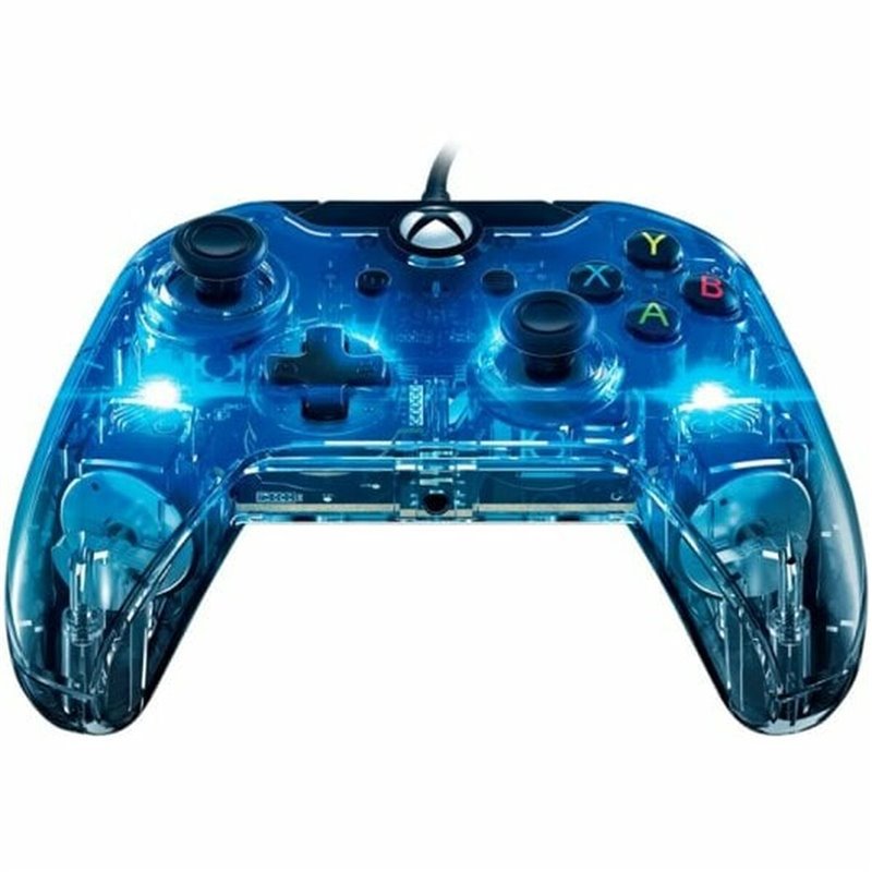 PDP Afterglow Noir, Bleu, Transparent USB Manette de jeu Analogique/Numérique Xbox One, Xbox Series S, Xbox Series X