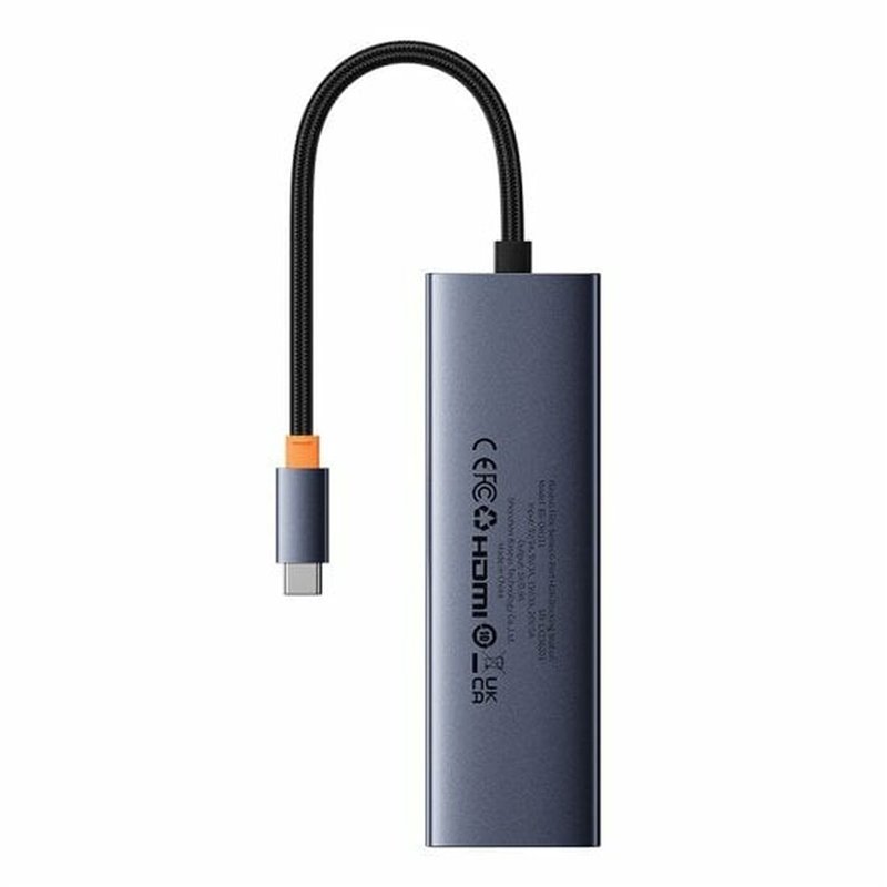 Image secondaire de Hub USB Baseus Noir Gris (1 Unité)