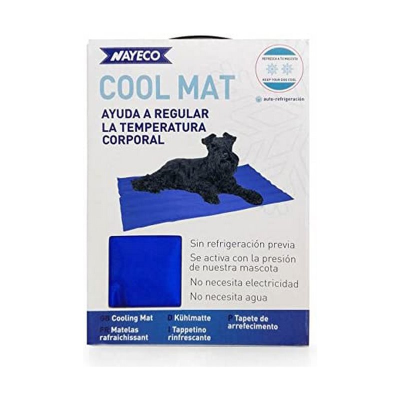 Image secondaire de Tapis pour chien Nayeco Cool mat Bleu Gel réfrigérant (50 x 40 cm)