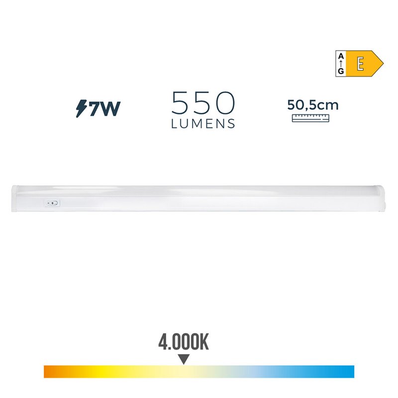 Image secondaire de Tube LED EDM 31695 A E 7 W 600 lm (4000 K)