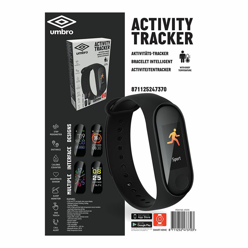 Image secondaire de Bracelet d'activités Umbro Noir 0,96